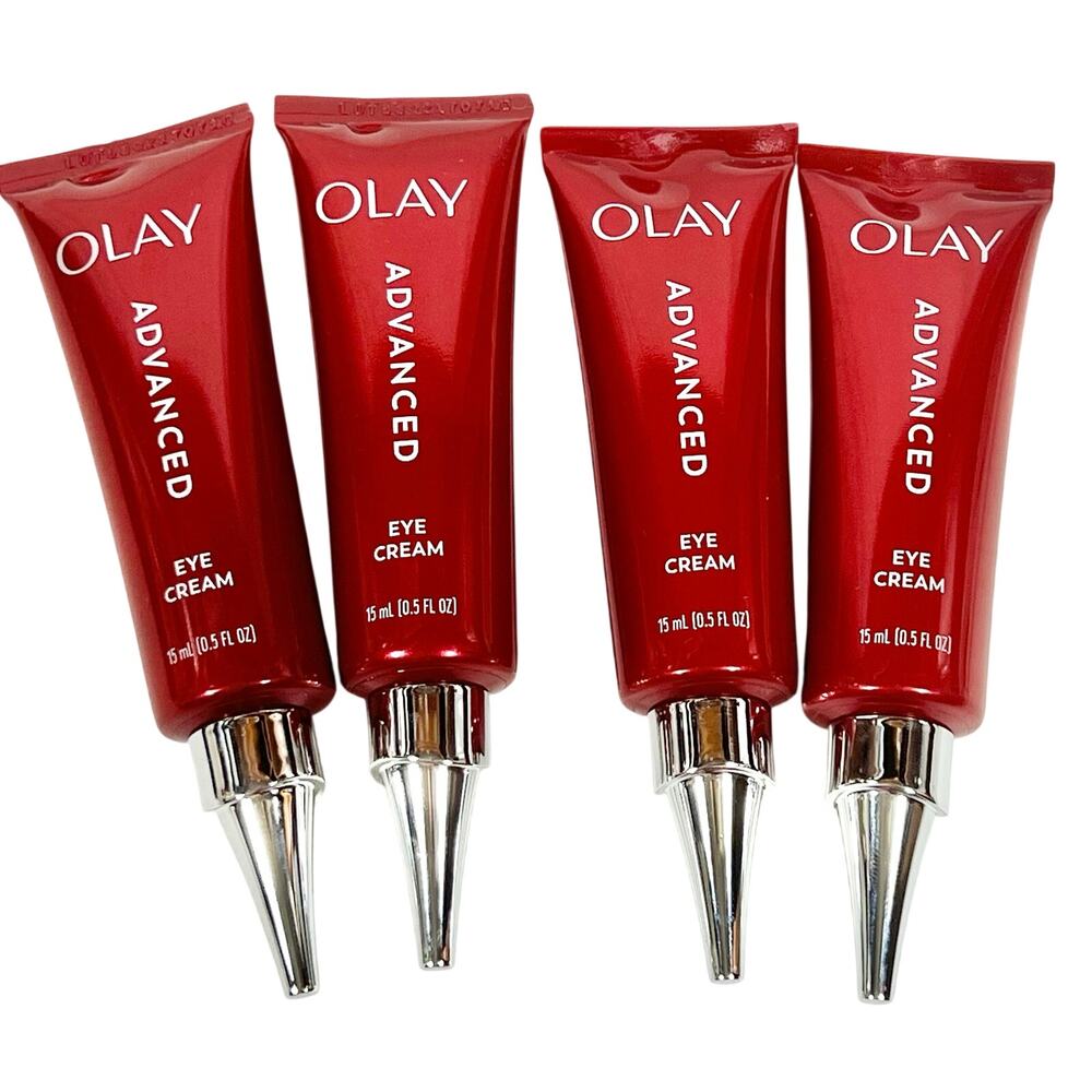 Olay Advanced Eye Cream Lot of 4 Anti-Aging Anti-Wrinkle .5 fl oz Each